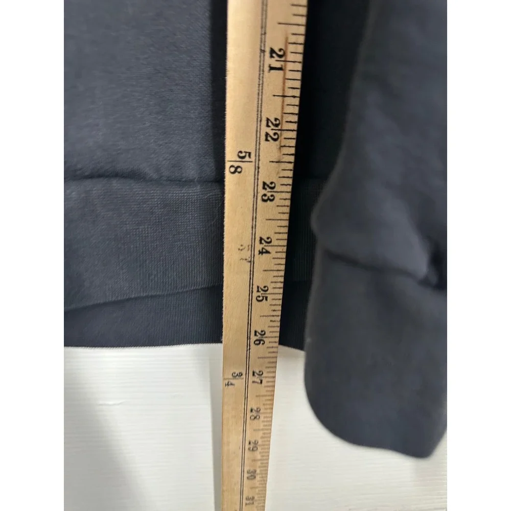 The North Face Hoodie Mens Large Black Circular Design Never Stop Exploring Logo